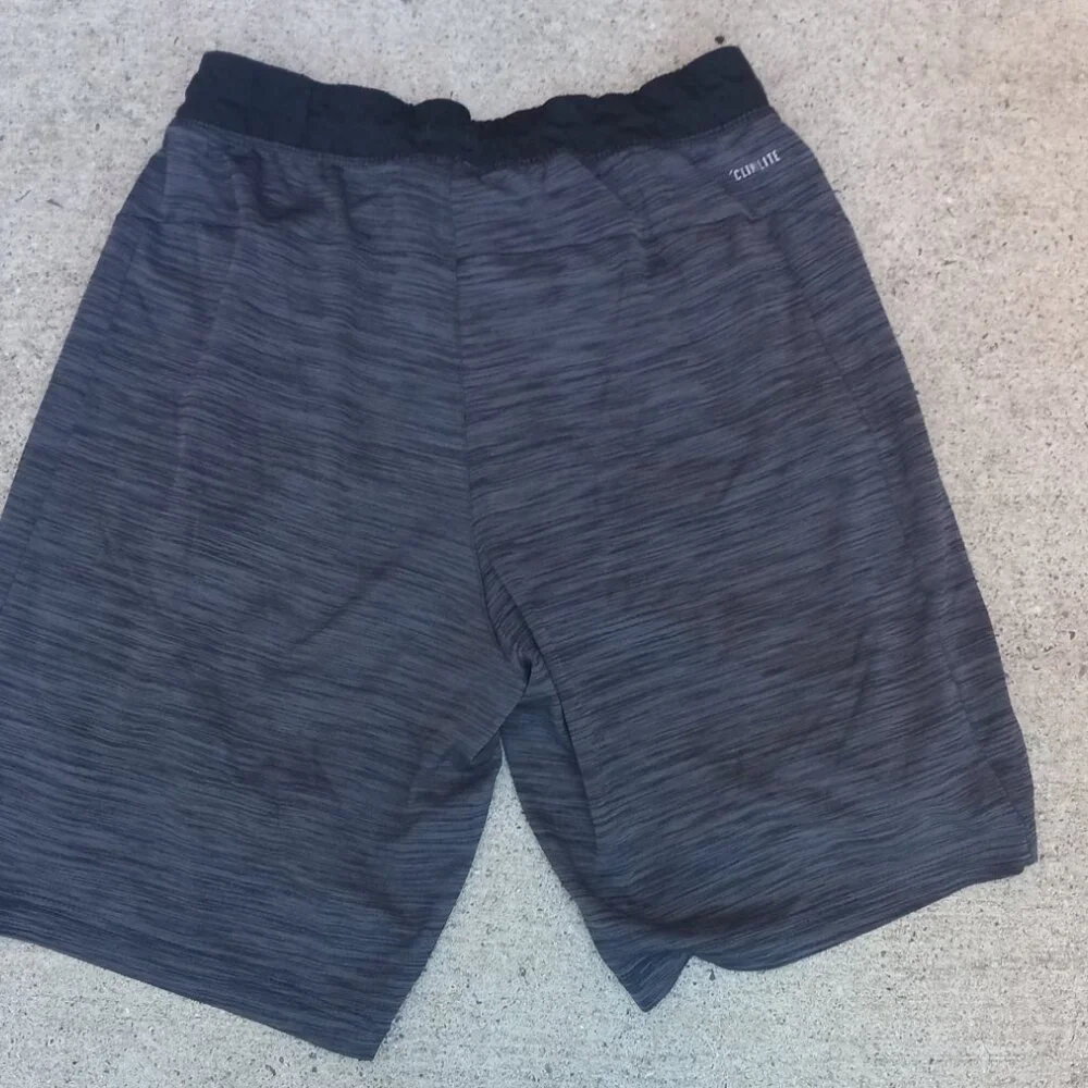 Adidas Climalite Athletic Shorts Pants Sized (M) Pockets, Drawstring